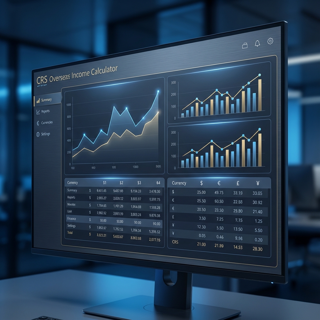 CRS 境外收入计算器